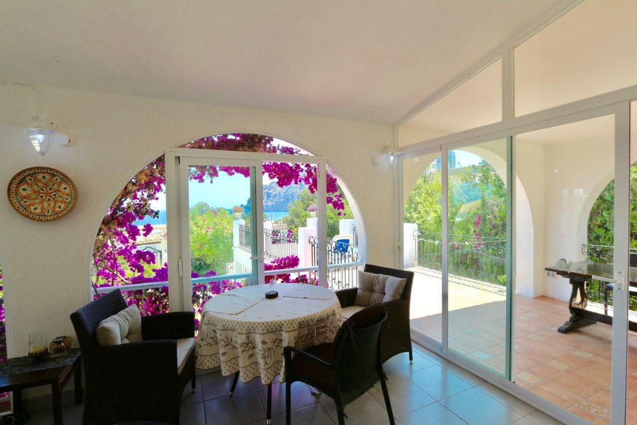 Вилла Calalga Сasa Frente A La Playa Con Piscina Privada Кальпе Экстерьер фото