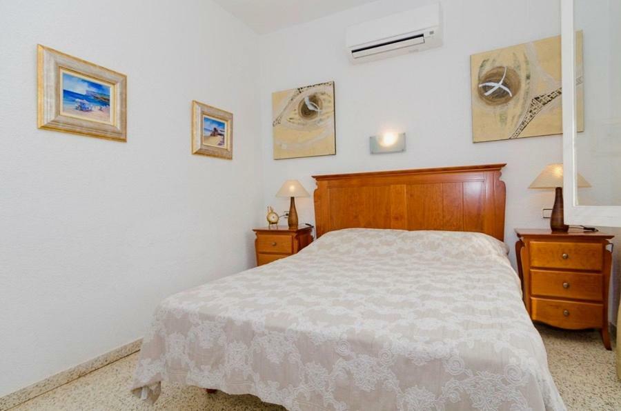 Вилла Calalga Сasa Frente A La Playa Con Piscina Privada Кальпе Экстерьер фото