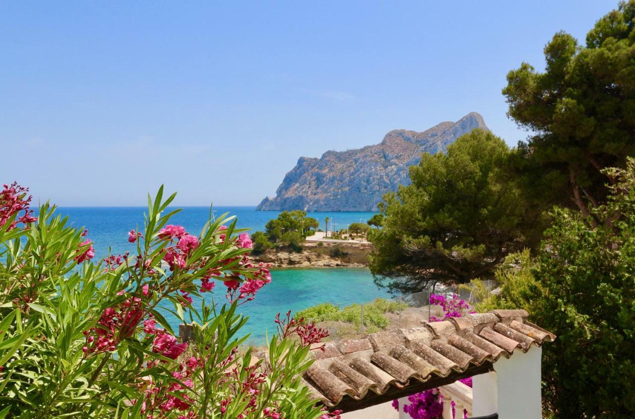 Вилла Calalga Сasa Frente A La Playa Con Piscina Privada Кальпе Экстерьер фото