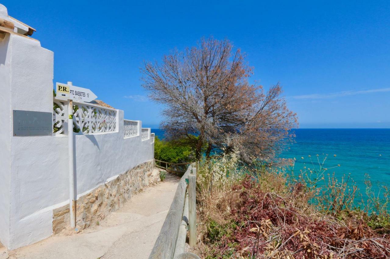 Вилла Calalga Сasa Frente A La Playa Con Piscina Privada Кальпе Экстерьер фото