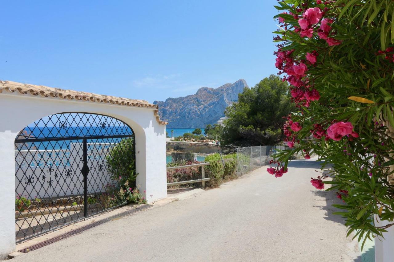 Вилла Calalga Сasa Frente A La Playa Con Piscina Privada Кальпе Экстерьер фото
