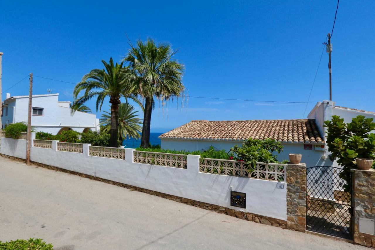 Вилла Calalga Сasa Frente A La Playa Con Piscina Privada Кальпе Экстерьер фото