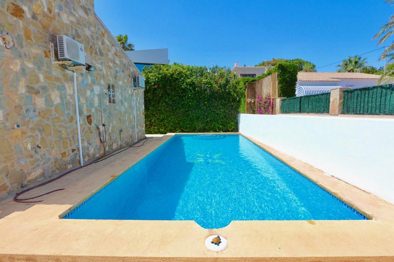 Вилла Calalga Сasa Frente A La Playa Con Piscina Privada Кальпе Экстерьер фото